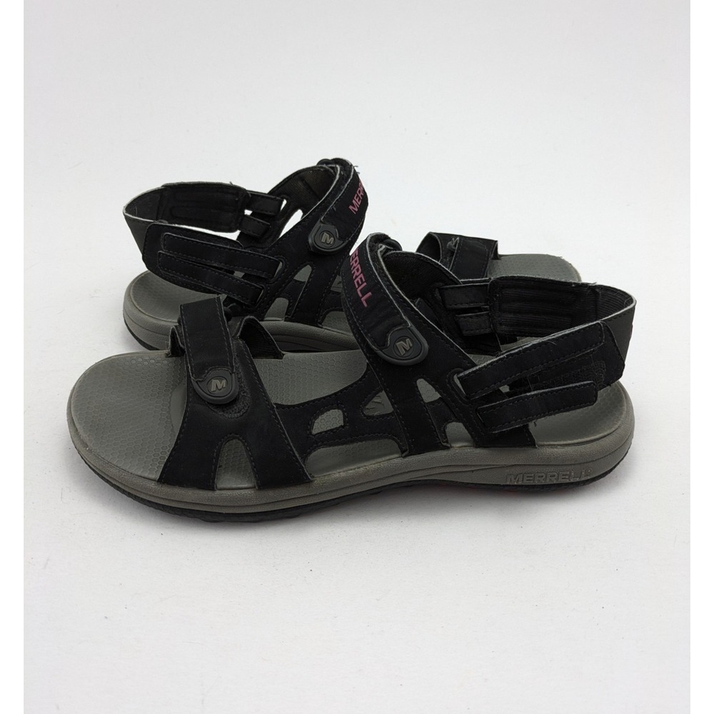 Womens‎ Merrell Cedrus Convertible Black Rose Red Hiking Sandals J124017C Size 9
